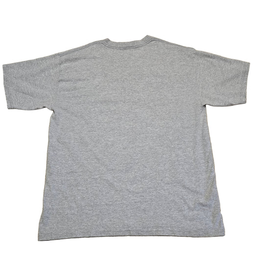 Hard Rock Cafe New Orleans Gray Graphic T-Shirt Size L American Flag Guitar