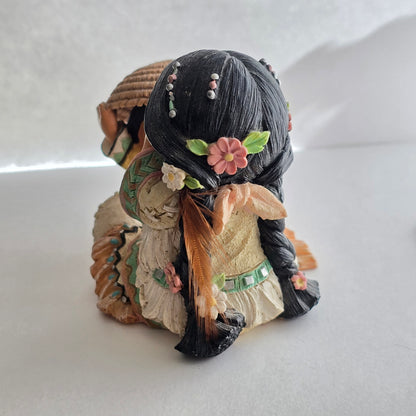 1997 Friends of the Feather “She Who Plays Well With Others” Figurine – Enesco, Karen Hahn