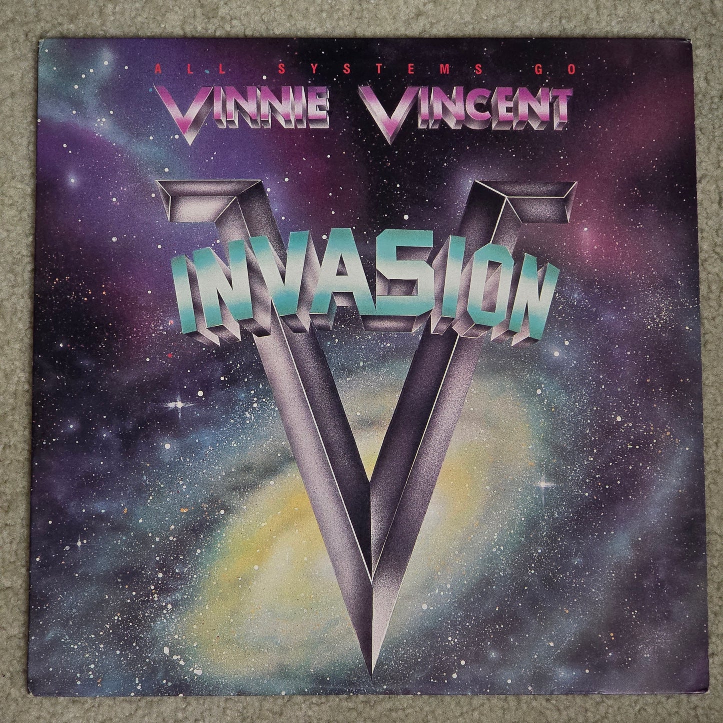 Vinnie Vincent Invasion — All Systems Go (1988) — Glam Metal LP — DMM