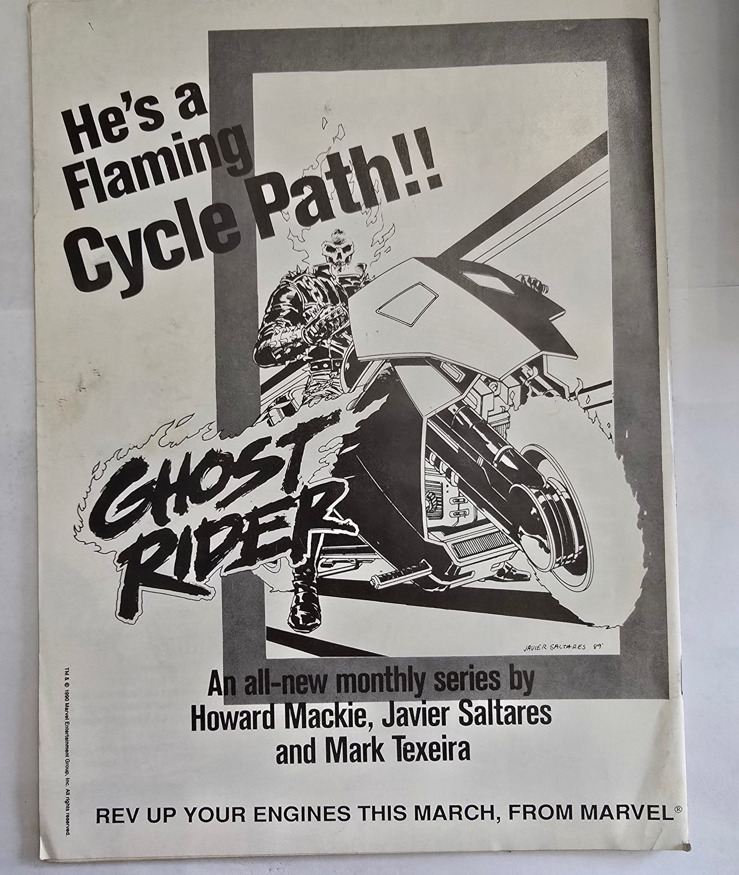 The Destroyer Vol 1 No 5 (Feb 1990) Marvel Magazine