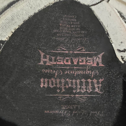 2008 Affliction x Megadeth Chains Graphic Tee – Size Large