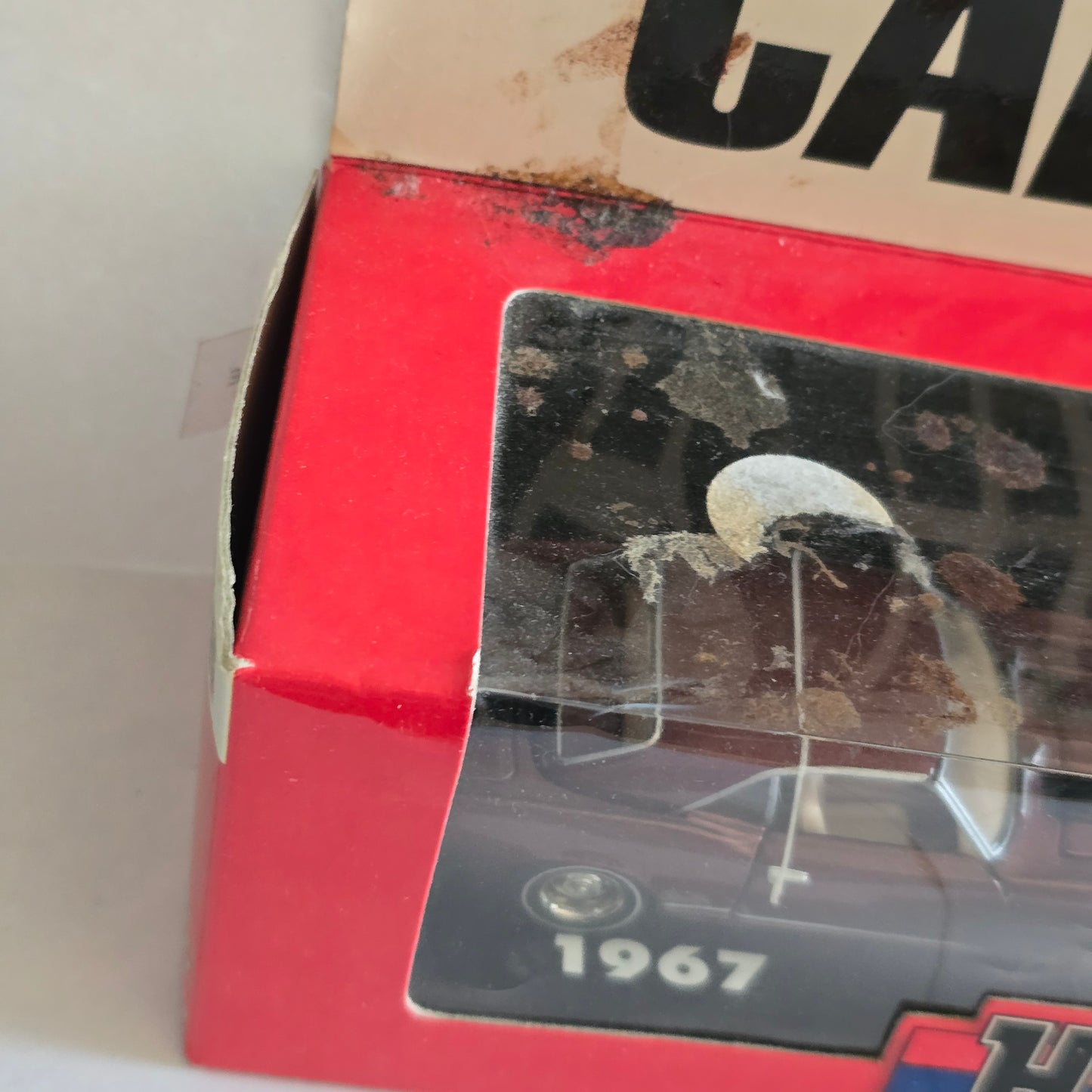 Road Champs Car and Driver 1:43 Head to Head 1967 & 1998 Set Damaged Box