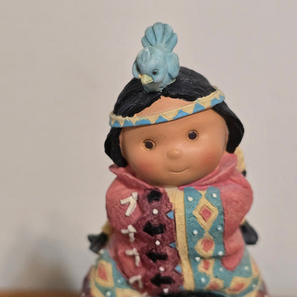 1995 Enesco Friends of the Feather “Brave Support” Figurine by Karen Hahn