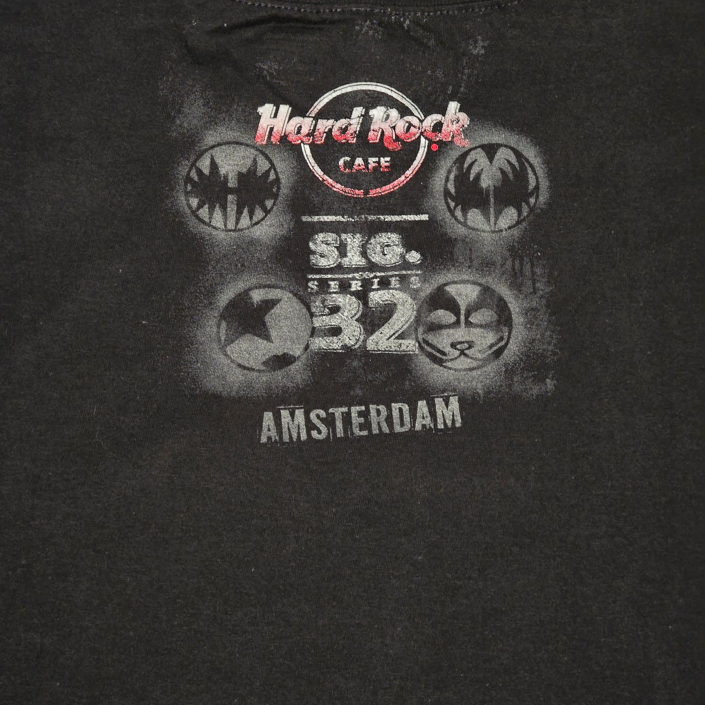 Hard Rock Cafe x KISS Signature Series 32 Amsterdam T-Shirt Medium NWT 2014