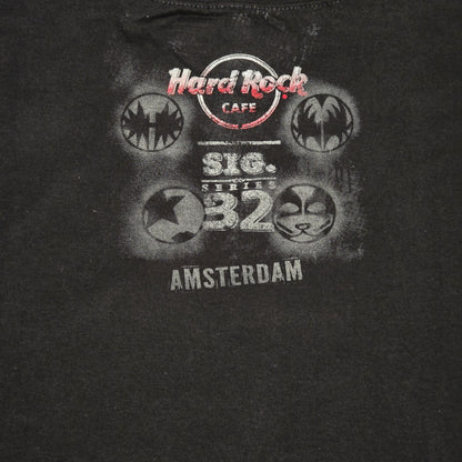 Hard Rock Cafe x KISS Signature Series 32 Amsterdam T-Shirt Medium NWT 2014