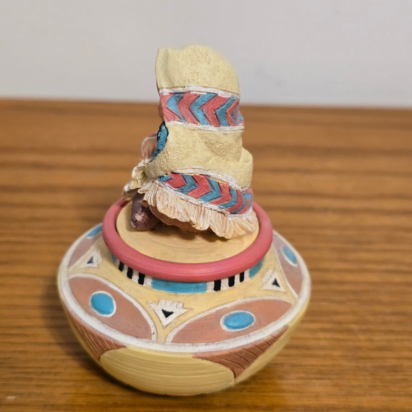 1995 Enesco Friends of the Feather “Love” Figurine with Pot Base