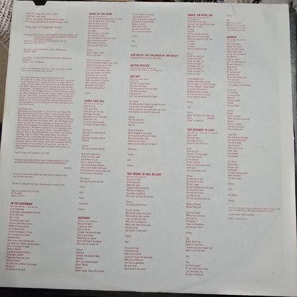 Mötley Crüe – Shout at the Devil (1983 US Elektra LP) Original Inner Sleeve
