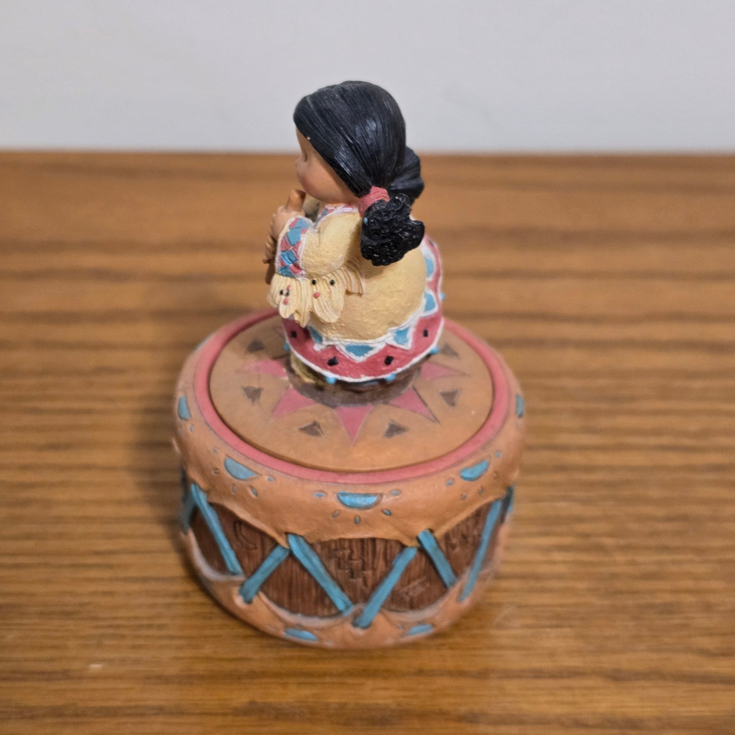 1995 Enesco Friends of the Feather “Harmony” Drum Figurine Set