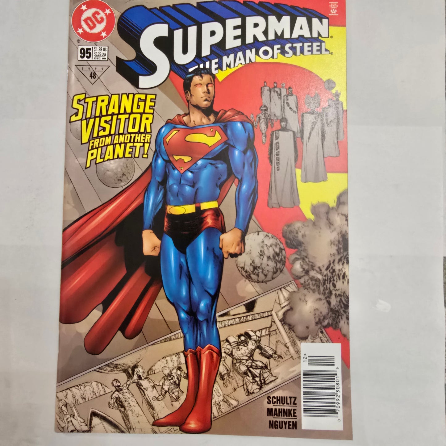 Superman The Man of Steel #95 (1999) DC VF Triangle Era