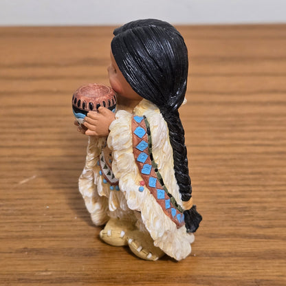 1996 Friends of the Feather “Little Bearing Gifts” Figurine by Enesco