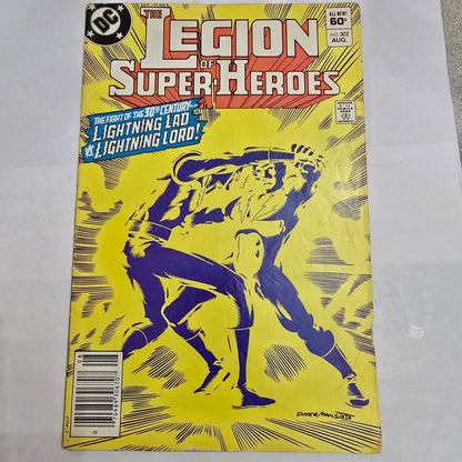 The Legion of Super-Heroes #302 (1983) Lightning Lad vs Lightning Lord