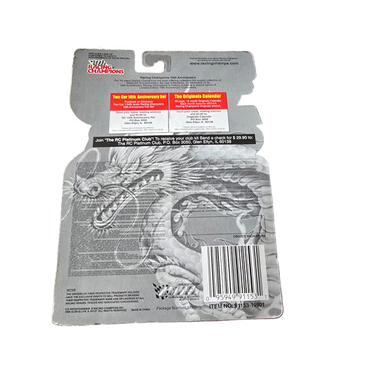 Racing Champions Bruce Lee #99 NASCAR 1:64 Die-Cast Car 10th Anniversary