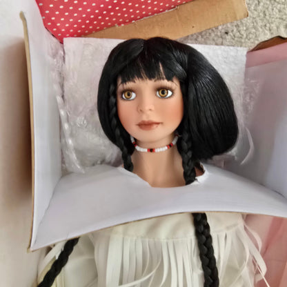 Paradise Galleries Swirling Waters Porcelain Doll Treasury Collection Premiere Edition