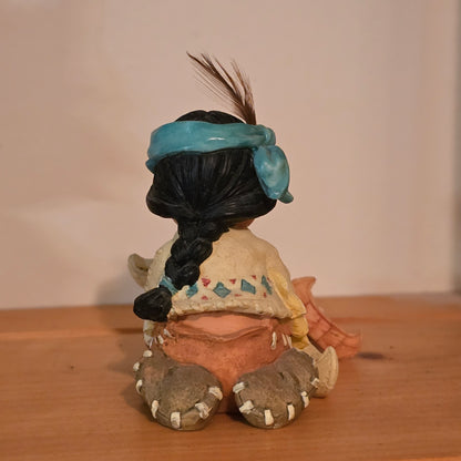 Friends of the Feather – “Canoe Be Five, Too?” – 1997 Enesco Figurine #326437