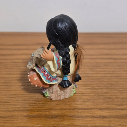 1997 Enesco Friends of the Feather “Sew Sweet at Nine” Figurine