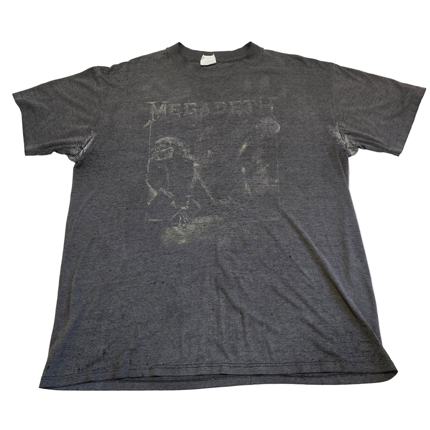 Vintage 1988 Megadeth Mary Jane T-Shirt Spring Ford Tag Made in USA XL