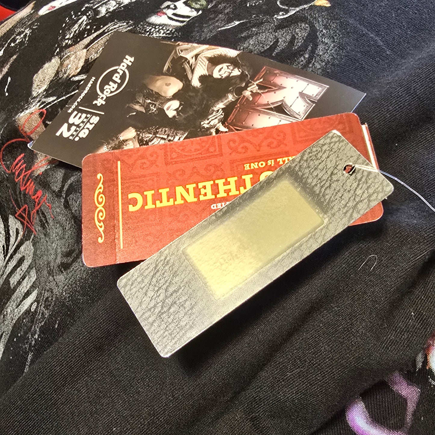 Hard Rock Cafe x KISS Signature Series 32 Amsterdam T-Shirt Medium NWT 2014