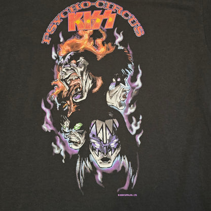 KISS Psycho Circus Vintage Vinyl T-Shirt 2006 Large Black