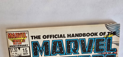Official Handbook of the Marvel Universe Vol. 2 #15 (1987) Deluxe Edition | FN