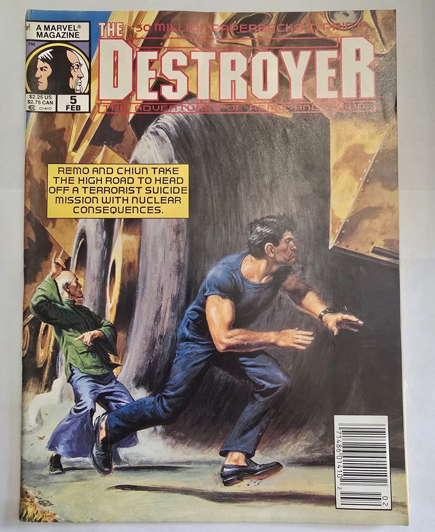 The Destroyer Vol 1 No 5 (Feb 1990) Marvel Magazine