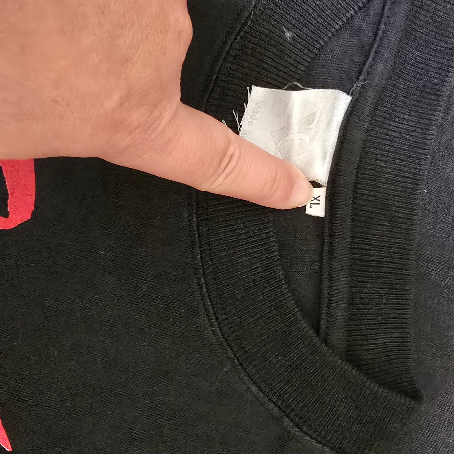 Vintage 1991 Richie Sambora Stranger Tour ’91 T-Shirt Made in France XL