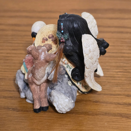 1998 Enesco Friends of the Feather “Tender of Spirits” Limited Edition Figurine