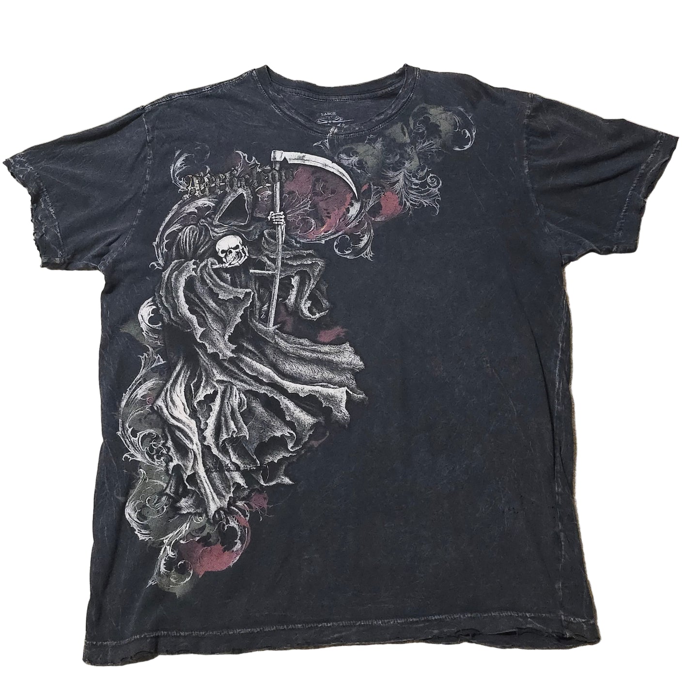 Affliction Antonio Margarito Reaper Graphic Tee – Men’s Large