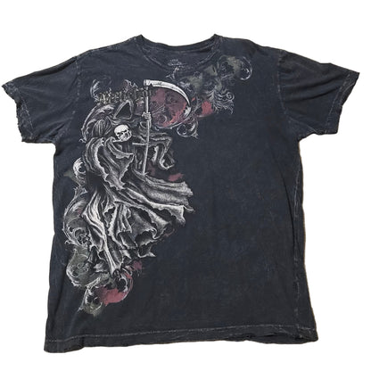 Affliction Antonio Margarito Reaper Graphic Tee – Men’s Large