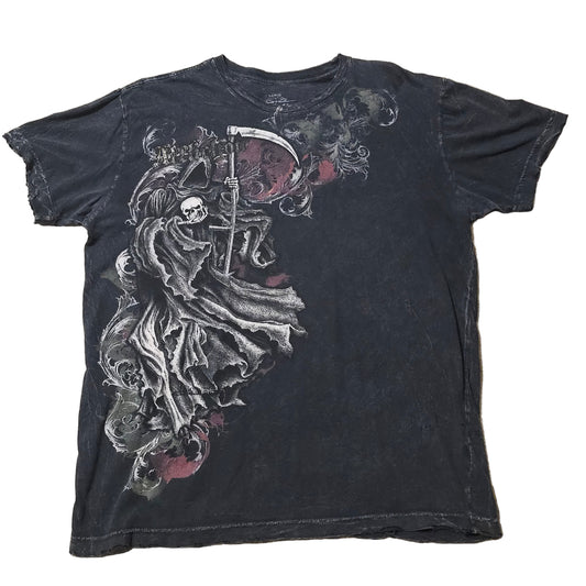 Affliction Antonio Margarito Reaper Graphic Tee – Men’s Large