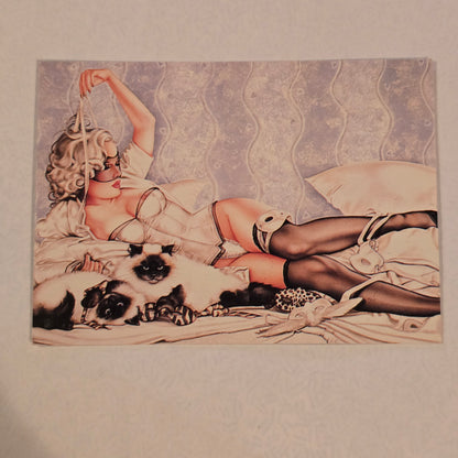 Olivia DeBerardinis “Tapioca” #74 (1989) Vintage Collector Card