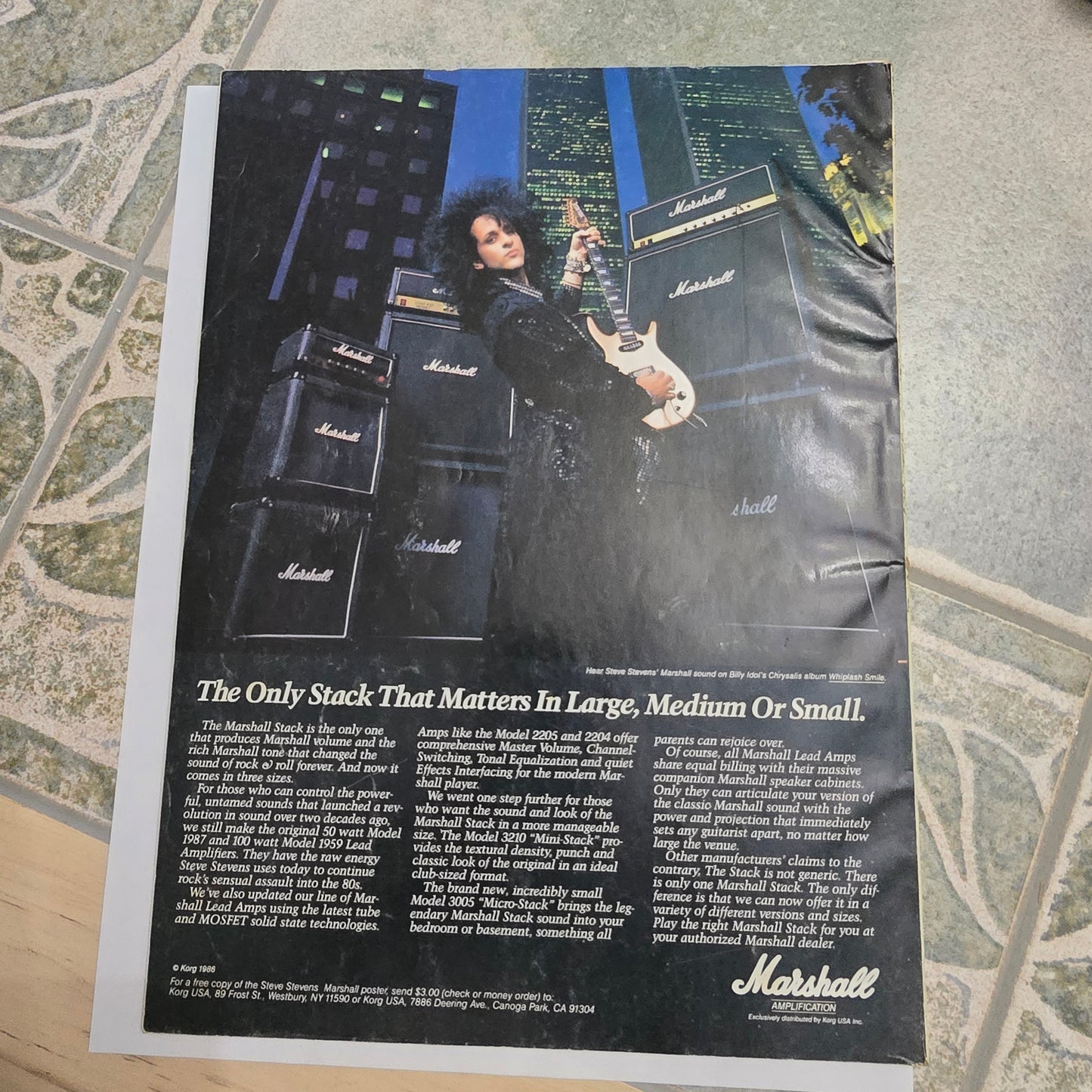 Vintage Guitar World Magazine June 1987 Randy Rhoads Tribute Ozzy Osbourne