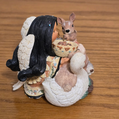 1998 Enesco Friends of the Feather “Tender of Spirits” Limited Edition Figurine