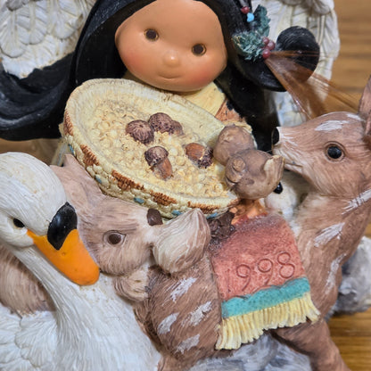 1998 Enesco Friends of the Feather “Tender of Spirits” Limited Edition Figurine