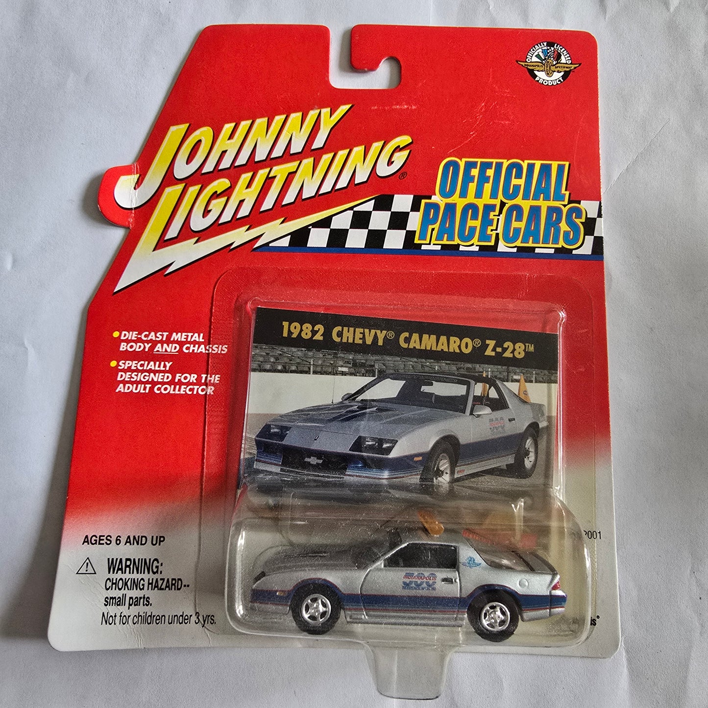 Johnny Lightning Official Pace Cars 1982 Chevy Camaro Z-28 Die-Cast Sealed