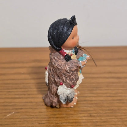 1996 Enesco Friends of the Feather “Little Bearing Gifts” Figurine