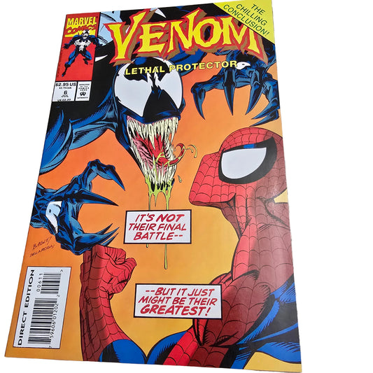 Venom: Lethal Protector #6 (1993) – Final Issue – Marvel Comics