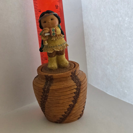 1995 Friends of the Feather “Responsibility” Figurine – Enesco – Karen Hahn