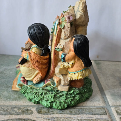Enesco Friends of the Feather – “Wise One Who Wraps Love With Kindness” – 1997 Limited Edition Figurine (#326542)