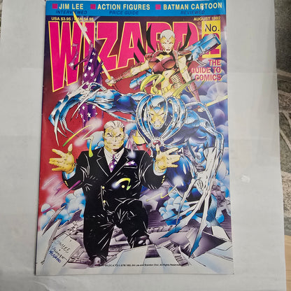 Wizard Magazine #12 (Aug 1992) Jim Lee WildC.A.T.s Cover
