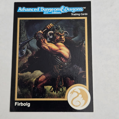 Firbolg — AD&D 2E Trading Card (#21, 1992 Gold Icon)