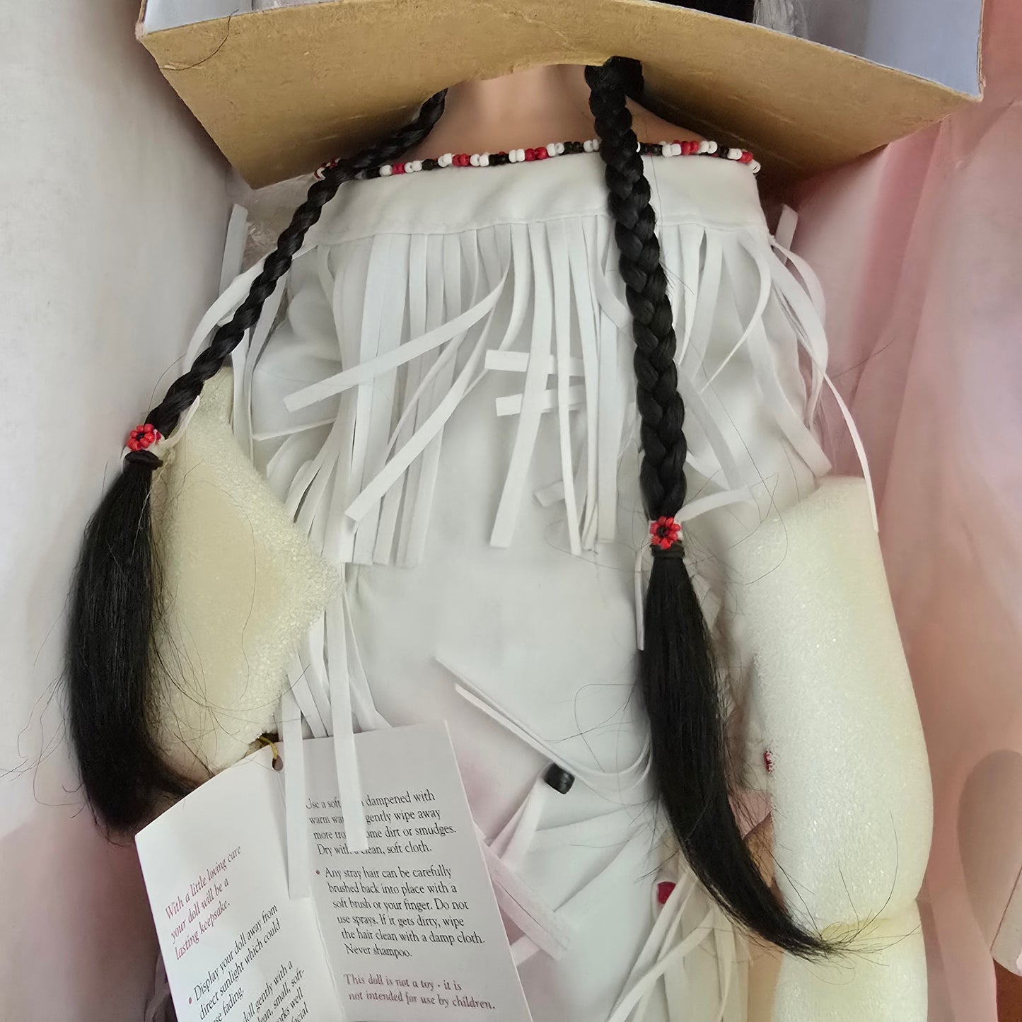 Paradise Galleries Swirling Waters Porcelain Doll Treasury Collection Premiere Edition