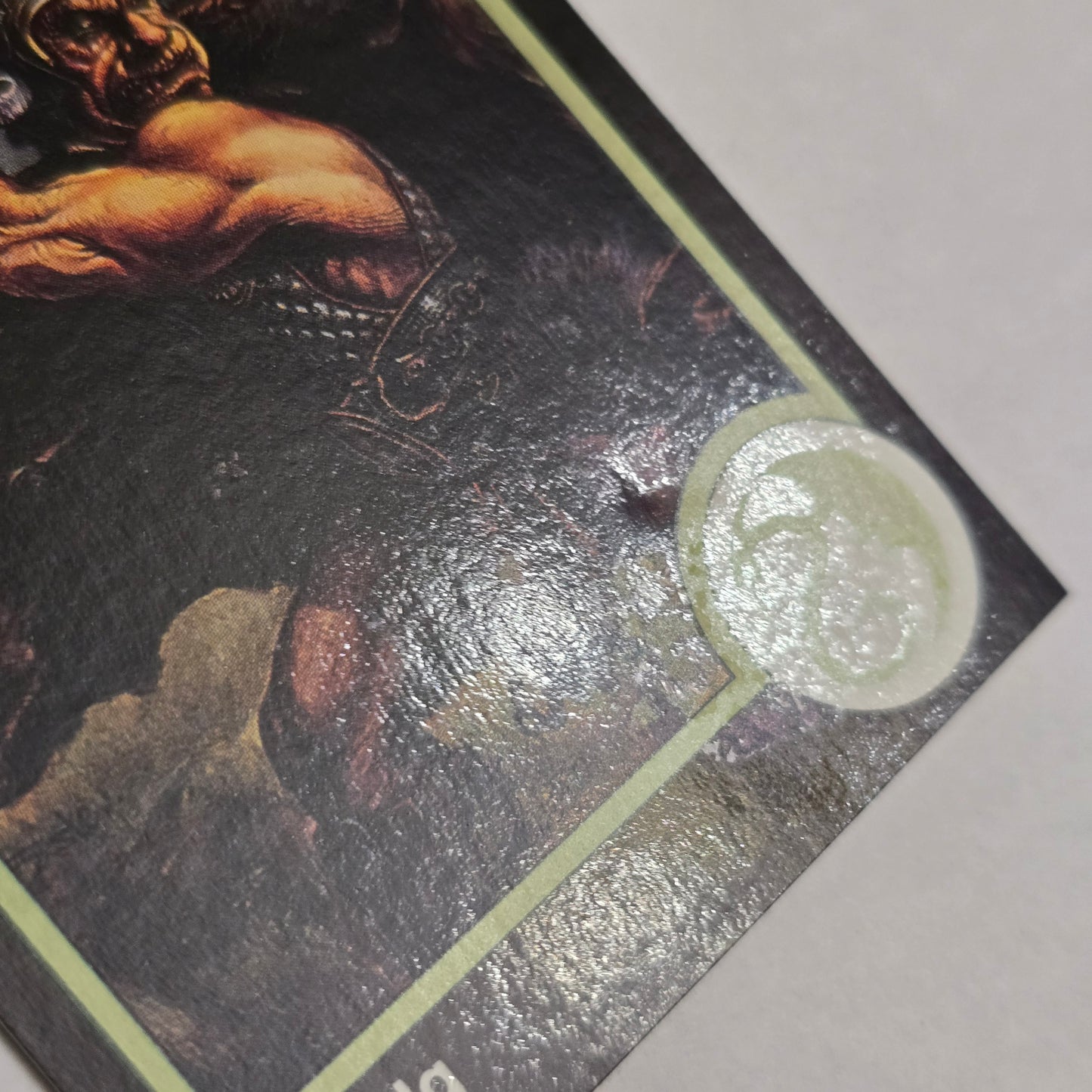 Firbolg — AD&D 2E Trading Card (#21, Green Icon Variant, 1992)