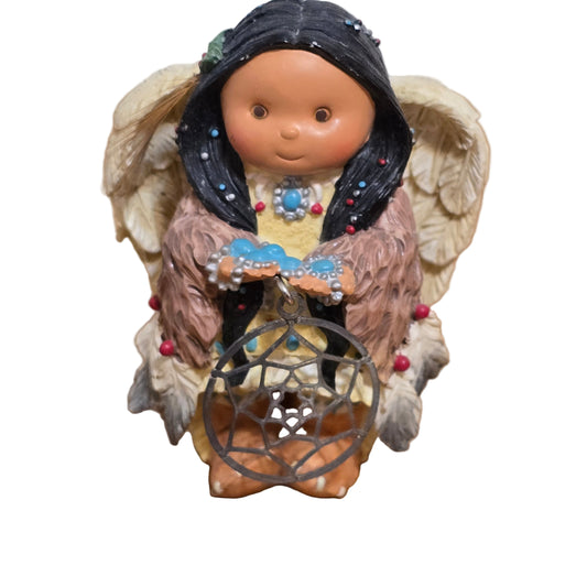 1999 Enesco Friends of the Feather “Dreams of Good Fortune” Figurine