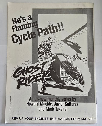 The Destroyer Vol 1 No 6 (Mar 1990) Marvel Magazine