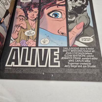 Superman #78 (1993) Reign of the Supermen DC VF