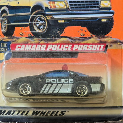 Matchbox Camaro Police Pursuit #27 1998 Series 4 Die-Cast Car New Sealed