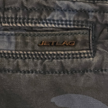 Jet Lag Camo Cargo Jeans – Blue/Gray Military Style Pants