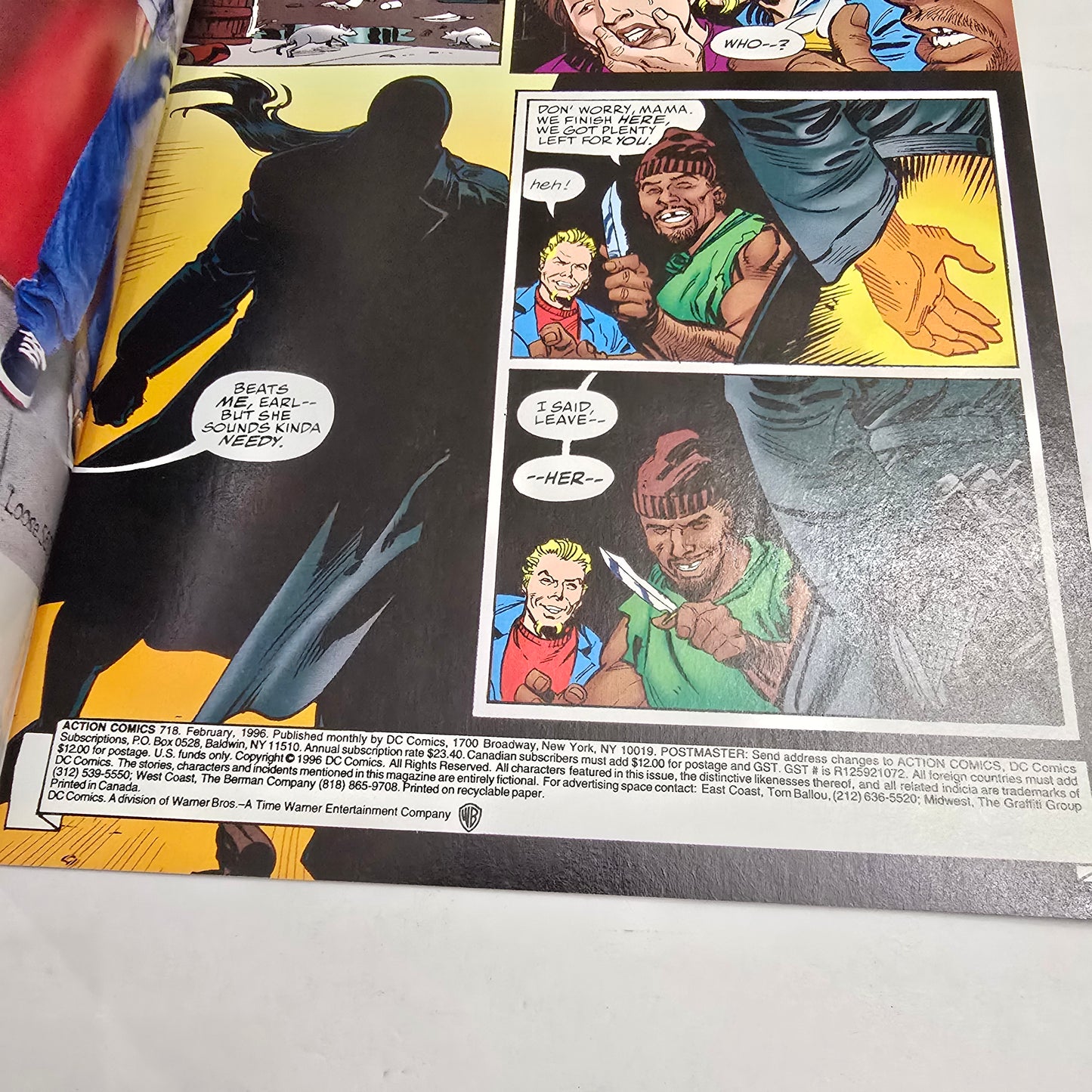 Action Comics #718 (1996) Triangle Era – Superman VF