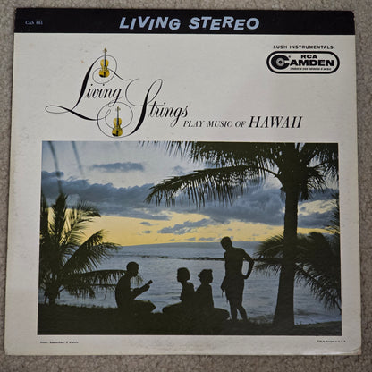 Living Strings – Play Music of Hawaii RCA Camden CAS-661 Living Stereo LP