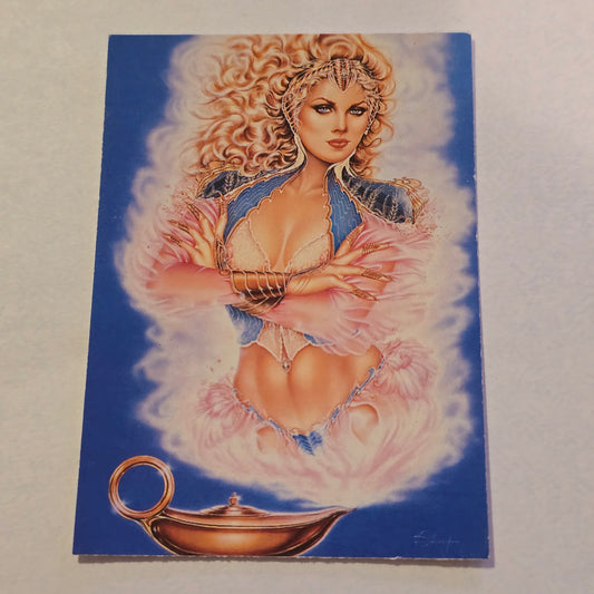 Olivia DeBerardinis “Genie” #34 (1983) Vintage Collector Trading Card